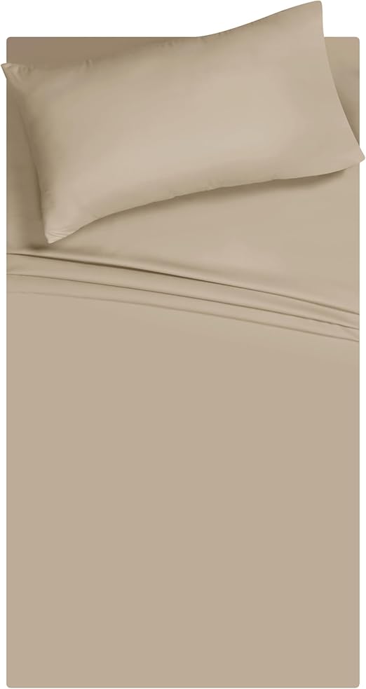 MALLONI HOME Twin XL Sheet Set Double Brushed Microfiber