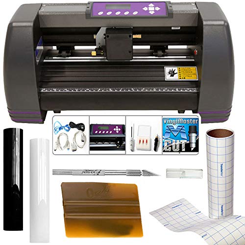 USCutter 14" Craft Vinyl Cutter MH Bundle - Sign Making Kit w/Design