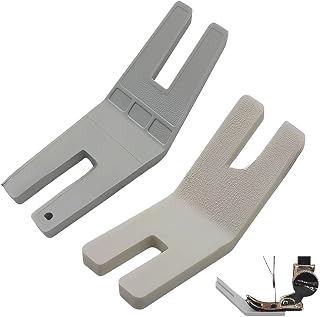 2 Stück Nähzubehör Hebeplatte für Nähmaschine - Nähfußführung für dicke Stoffe und Jeanssäume