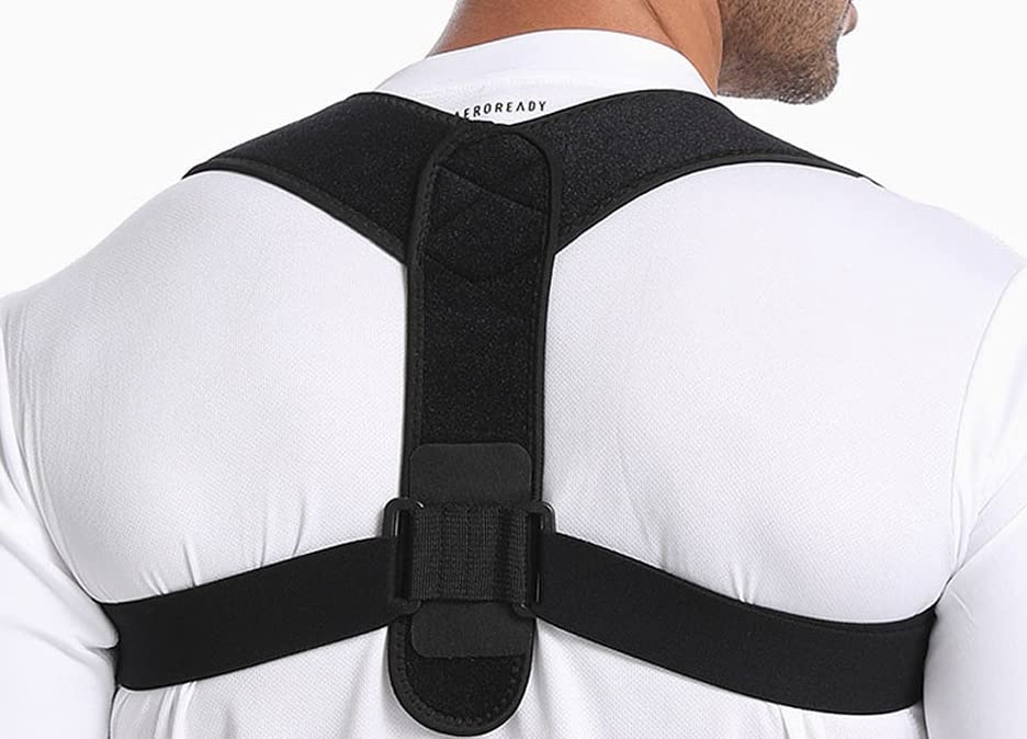 Miniatura 7 de Corrector de postura para mujeres y hombres - Soporte elástico para la espalda - Cinturón de apoyo de espalda - Corrector de postura transpirable -