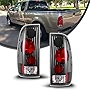 Nixon Offroad Tail Lights Assembly Fits for 1997-2003 Ford F150/F250, 1997-2003 Ford F-350 Taillights,Tail Lamps for 1999-2007 F250-F350, Driver & Passenger Side (Clear)
