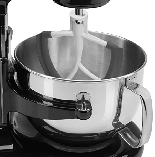 Gvode Flex Edge Beater Works with KitchenAid Bowl-Lift Stand Mixer 6 quart-Flat beater with silicone edge