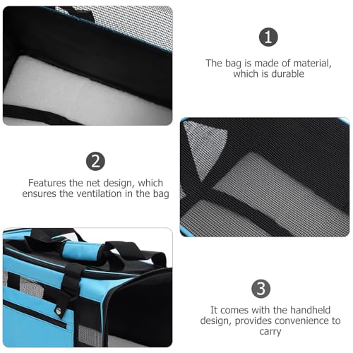 Sac transport chat pliable grande capacité respirant - 7