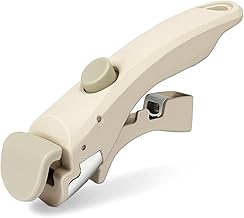 GiPP 取っ手 ハンドル フライパン・鍋用 取り付け簡単 着脱式 汎用交換ハンドル 取っ手が取れる ホワイト
