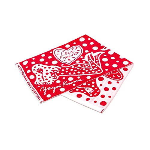 Amazon｜(Yayoi Kusama) 草間彌生 クサマヤヨイ バスタオル ハンカチ