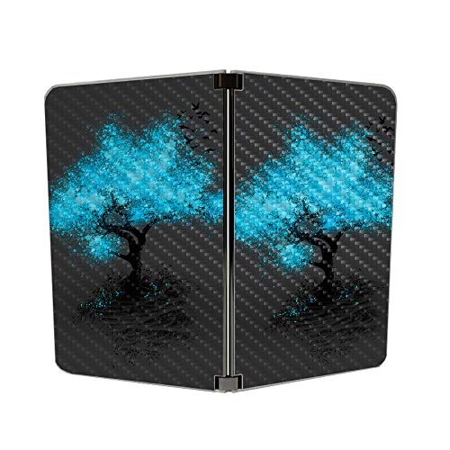 Image of MIGHTY SKINS MightySkins Carbon Fiber Skin for Microsoft Surface Duo - Leaving Home | Protective, Durable Textured Carbon Fiber Finish | Easy to Apply, Remove, and Change Styles | Made in The USA