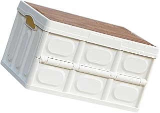ibasenice Caixa De Armazenamento Organizador De Armazenamento De Roupas Caixas De Armazenamento Com Tampa Caixa Dobrável De Acampamento Organizador De Tronco Dobrável Organizador De