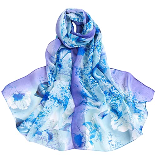 FAIRYGATE Schals & Tücher für Damen Chiffon Georgette Schal Stola für Abendkleider in Verschiedenen Farben 39015