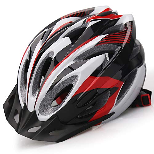 1 Helmet Inner Cooling Pad 1 Cycling Helmet Mesh Luggage Tie Down Adjustable 1 Set Red Bike