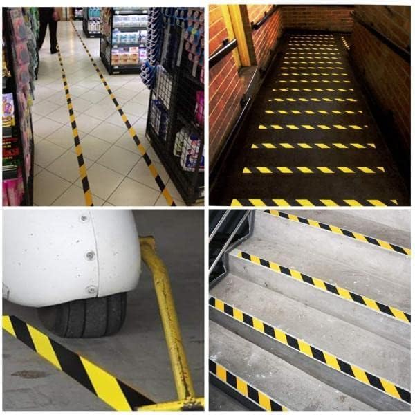 Image of Kimee Tape for Stairs, Anti Slip Tape, Waterproof Strong Adhesive Non Slip Tape, Indoor /Outdoor stairs, Lawn Grip Tape Roll, Safety Anti Slip tape(2 inch)