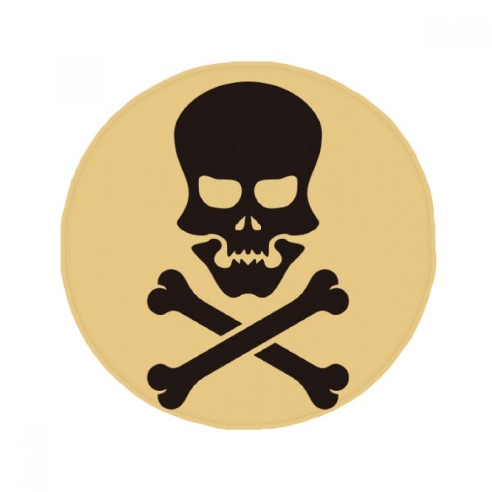 Tapis anti-dérapant Halloween skull résout le problème des sols humides et glissants