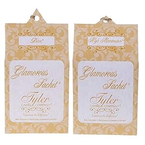 Candle Glamorous Diva & High Maintenance Sachets Bundle (4 Reusable Glamorous Sachet Each) (Diva&High Maintenance)