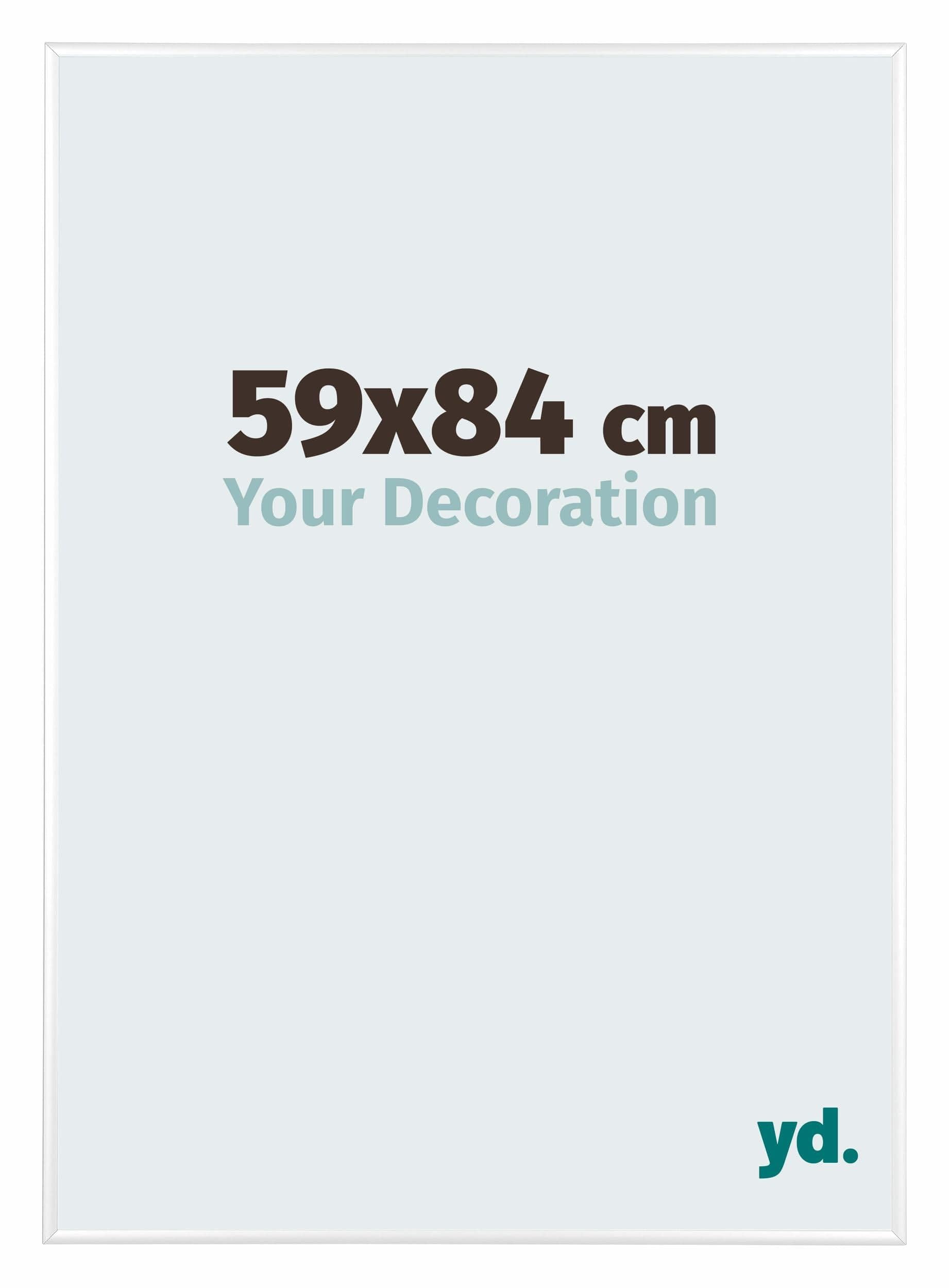 Your Decoration - Puzzle frame 59x84 - White High Gloss - Puzzle frame 1500-2000 Pieces - Aluminium Photoframe - Kent — image 1
