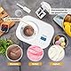 TZS First Austria - Eismaschine 1L mit Kompressor 3 in 1 - Ice Cream Maker 100W selbstkühlend für Frozen Joghurt, Sorbet & Eiscreme - Kleine Speiseeismaschine inkl. Rezeptheft, Messbecher & Spatel