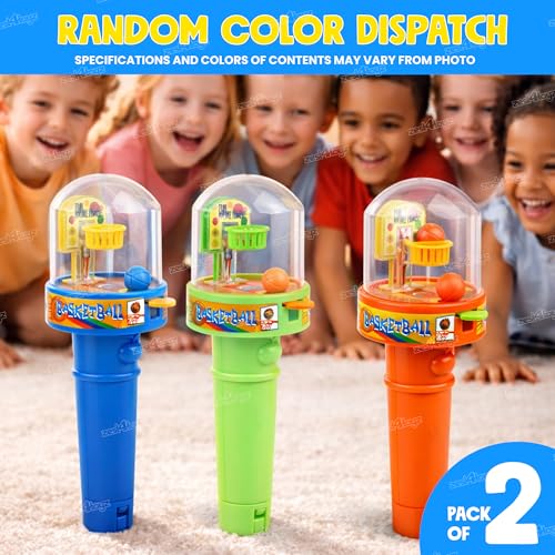 Image of Zest 4 Toyz Mini Finger Basketball Shooting Game Toy for Kids Handheld Mini Basketball Game Indoor Games Toy for Boys & Girls Toy Birthday Gift for Kids Assorted (Pack of 2)