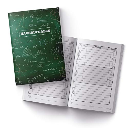 itenga Hausaufgabenheft Formeln Tafel DIN A5 96 Seiten...