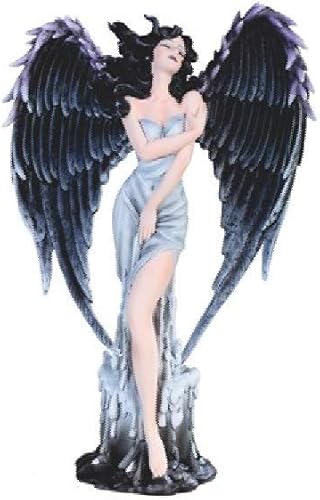 GSC 92079 - Figura de hada de ángel oscuro de 12.5 pulgadas, color negro