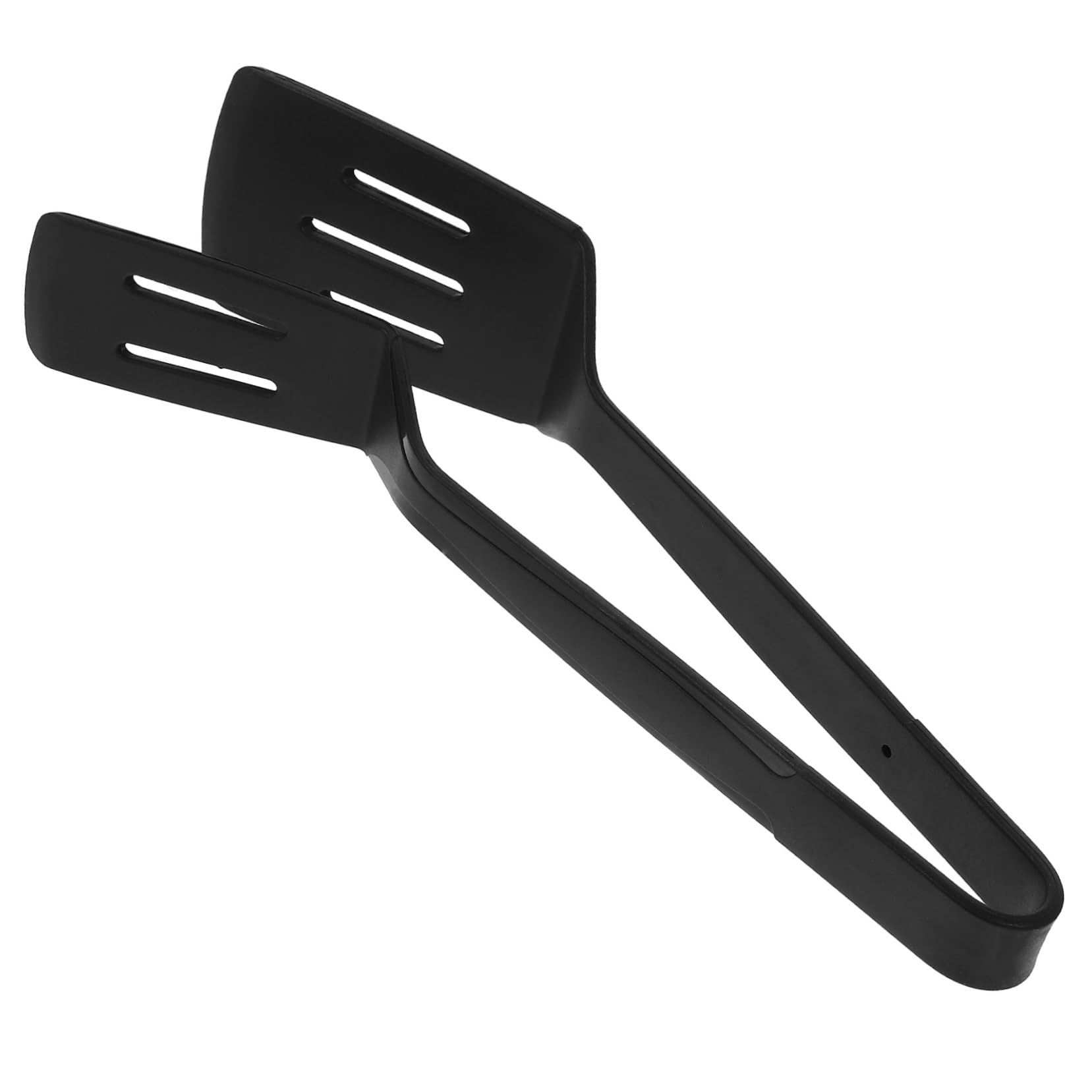 Alipis 5pièces Pince à Cuisine Acier Et Silicone Outil De Multifonction Pour Retourner Aliments Et Antidérapante Et Pratique Pour Poisson Et Noir