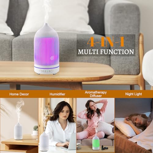 Difusor Aromático Eléctrico 200ml Aceites Esenciales miniatura 5