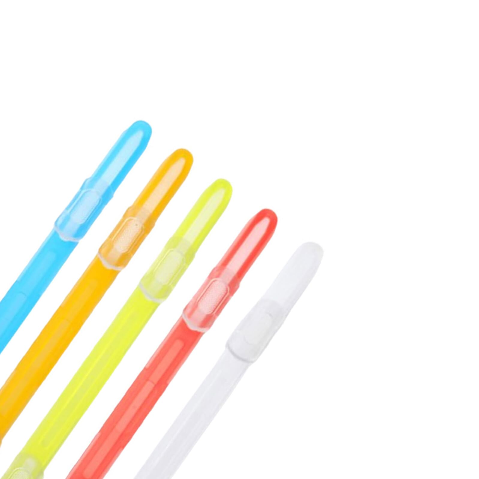 WOONEKY 100pcs Clip Plastica per Rilegatura Doppio Foro, Fermacarte per Documenti e Carta a Fogli Mobili, Fermagli Leggeri e Resistenti per Ufficio, Scuola e Organizzazione Domestica