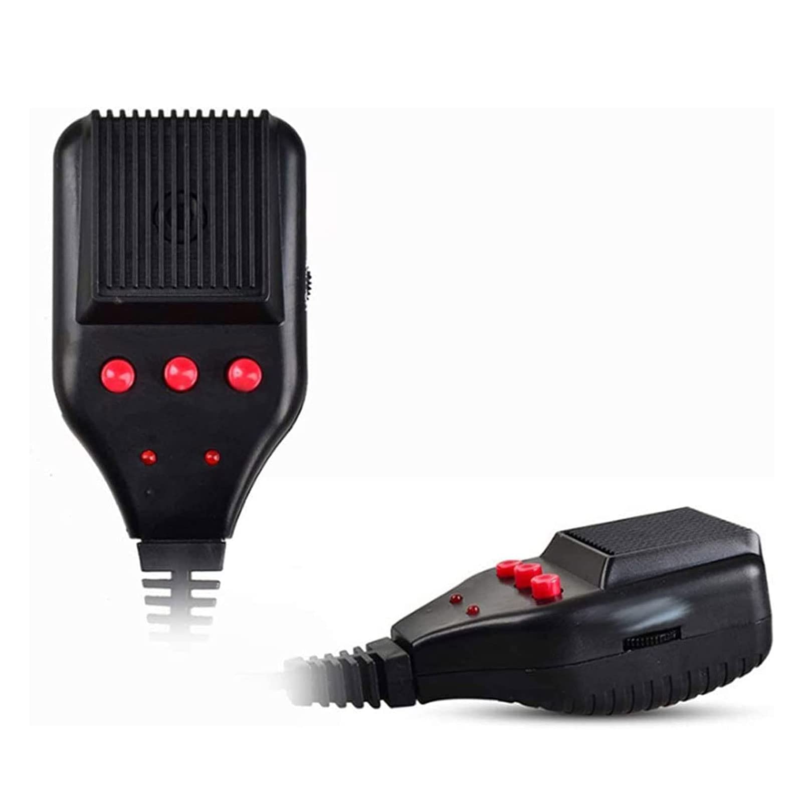 ppARK Megafon Handheld Bullhorn Tragbarer Megaphon-Lautsprecher 50 W Outdoor Shouter Lautsprecher Hohe Härte Lautsprecher Eingebaute Sirene für den Außenbereich TröTe