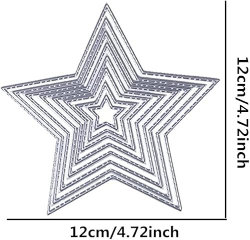 Miniatura 3 de U/D Cliay - 32 moldes de plantillas de metal para plantillas de corte, 4 formas diferentes para álbumes de recortes, álbumes, manualidades de papel