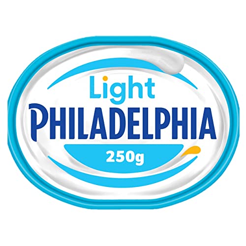 Philadelphia Light Queso Crema el Mismo Sabor con un 50% Menos de Grasa, Tarrina 250 g