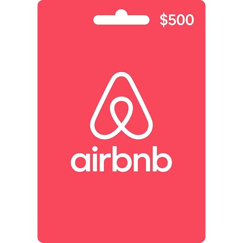 Airbnb Physical Gift Card - $500