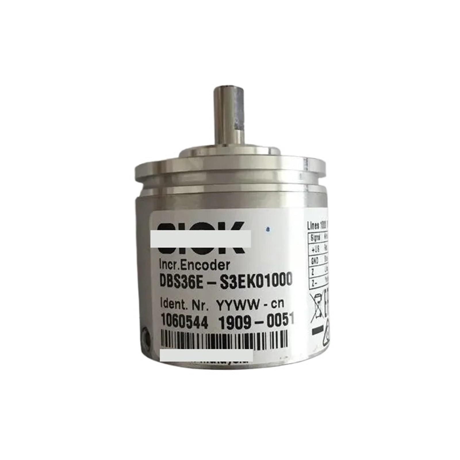 PWQBABJWL Incremental Encoder DBS36E-S3EK01000