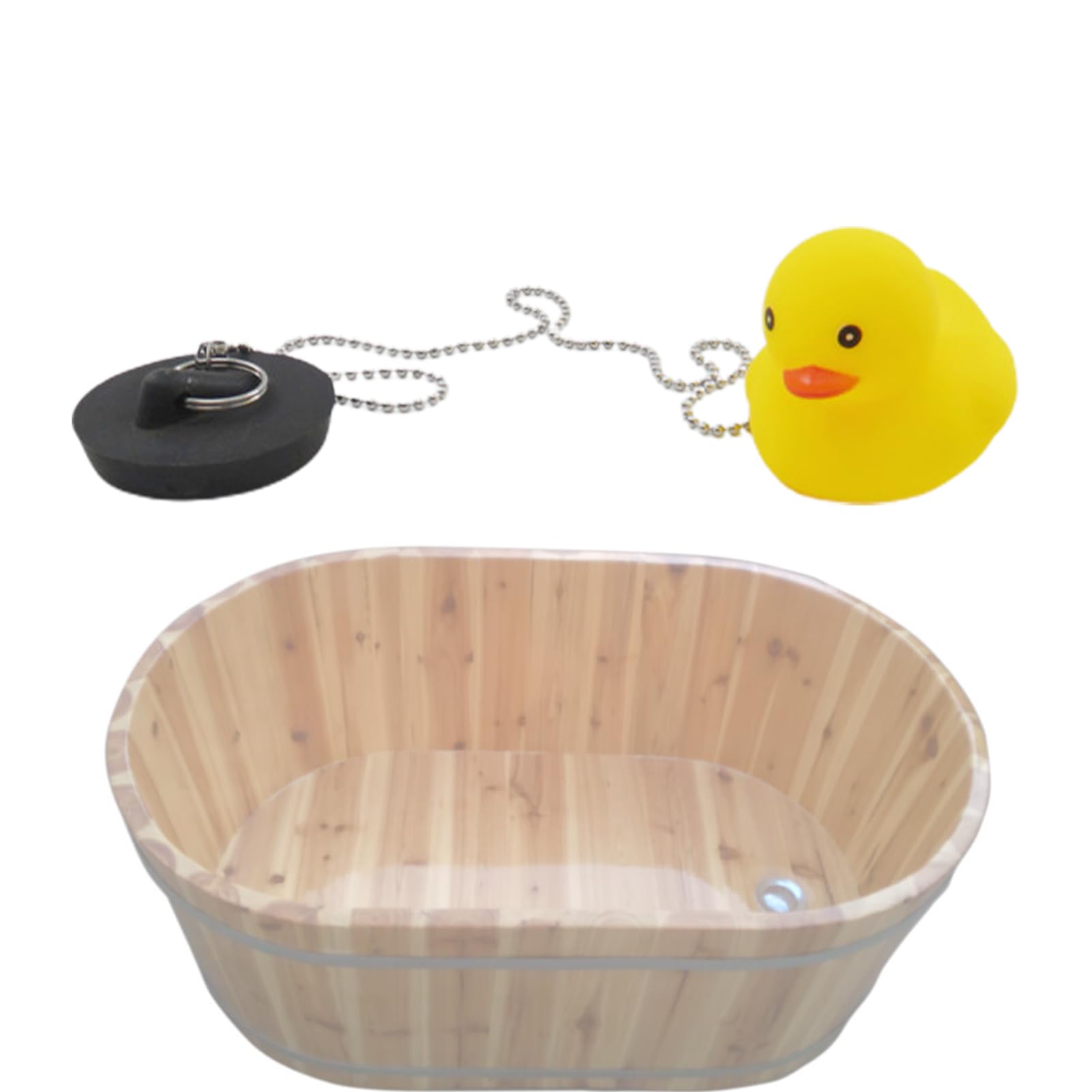 Aizuoni Bath Tub Plug | Cartoon Drain Stopper Plug - Rubber Floating Bath Tub Stopper, Bathroom Sink Plug Drain Stopper with Chain