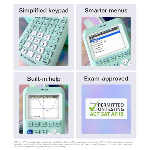 Image of Texas Instruments Graphing Calculator | Intuitive Icon-based Homescreen, USB-C Charging, Python Programming, Faster Performance, Bigger Graphs than TI-84 Plus CE