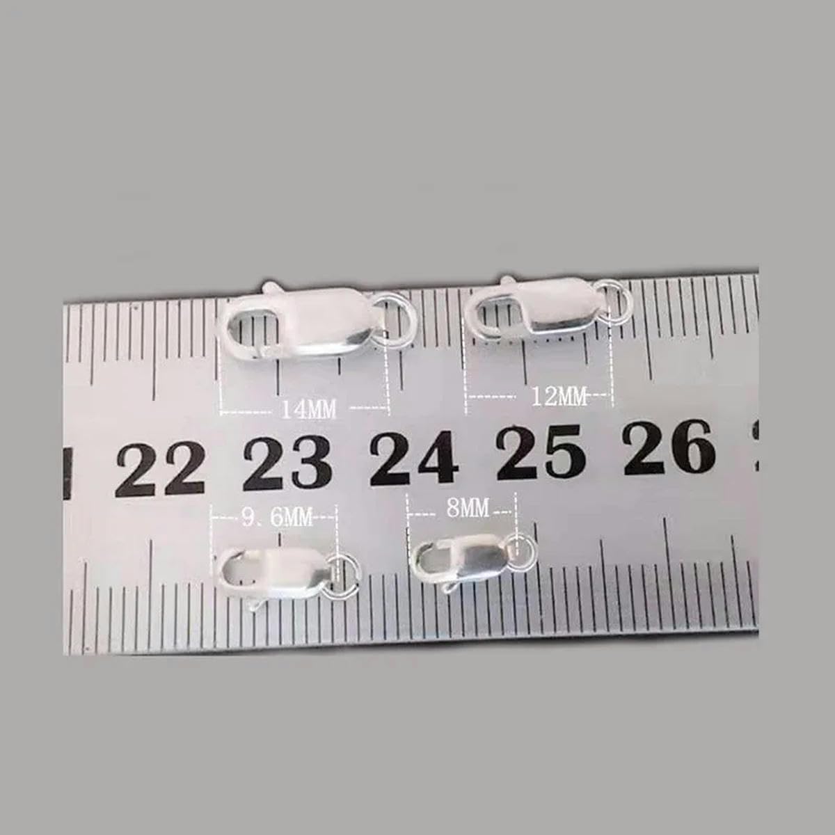 100 pz 20 pz 9-15mm In Acciaio Inox Aragosta Catenacci Colore Oro Catena Artiglio Connettori per la Collana Del Braccialetto Creazione di Gioielli FAI DA TE  36
