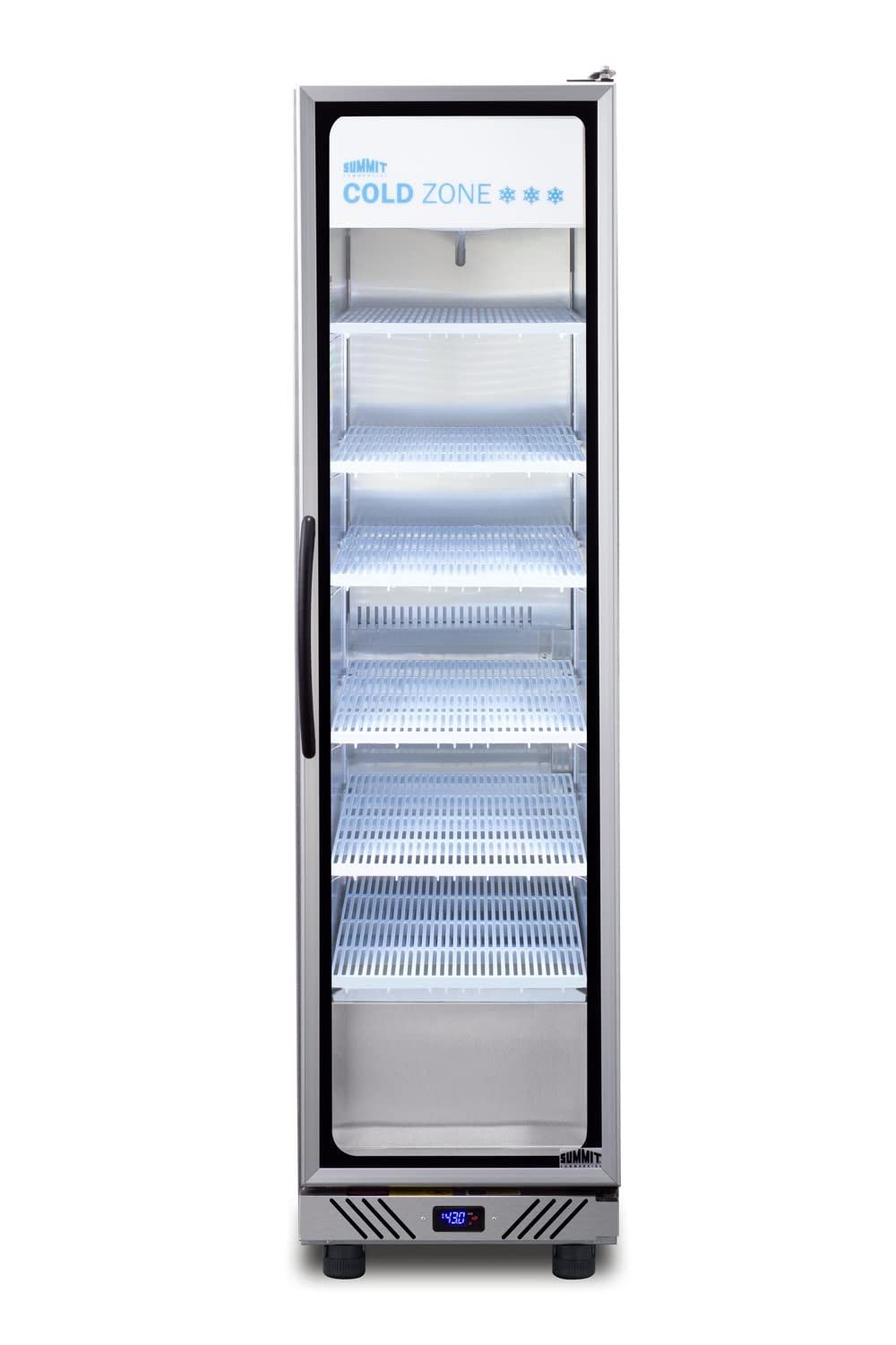 Summit Appliance SCR1104RH Beverage Cooler Stainless Steel