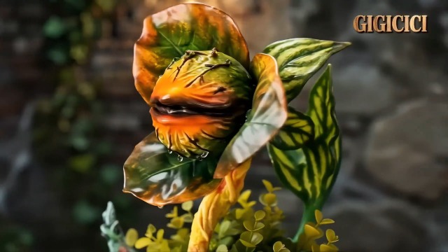 Amazon.com: GIGICICI Horror Piranha Plant Garden Statue, 12