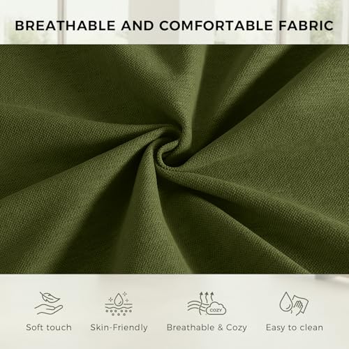 Image of 211.6 inch Cloud Modular Sectional Sofa,Green Down Filled Sofa 5 Seat,Minimalist Sofa Cover Washable and Replaceable Couches for Living Room,Sectional Sofa Deep Seat