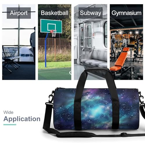 Travel Duffel Bag Weekender Bags for Men Women Large Capacity Overnight Bags Starry Sky Pattern Travel Sports Gym Bag Canvas Carry On Tote Bags for Travel Yoga3