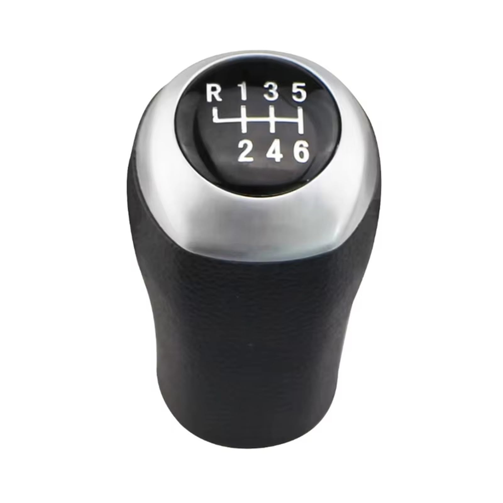 Jjrfvbgt Matte Silver Car Speed Gear Shift Knob Compatible With Hyundai For Verna For Accent For Solaris Hatch Back 2011 2012 2013 2014 2015 2016 Car Gear Shift Knob 6 For Speed Manual