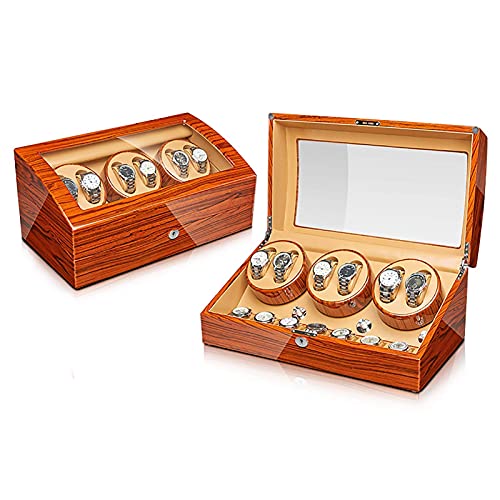 Relojes de madera ebonizada ideales para eventos formales y uso diario con bobinado 6