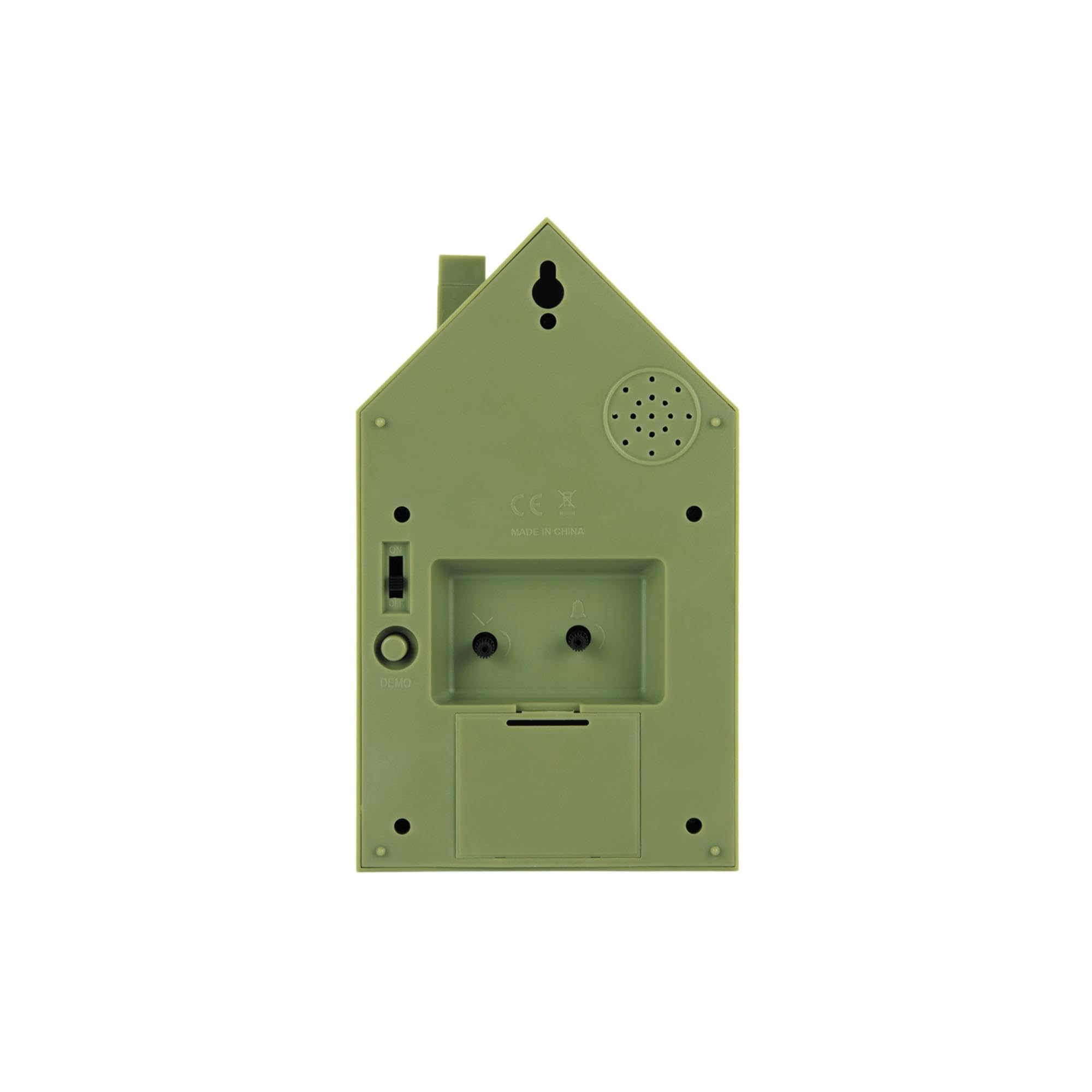 Karlsson KA6077GR Horloge murale moderne Motif coucou Vert