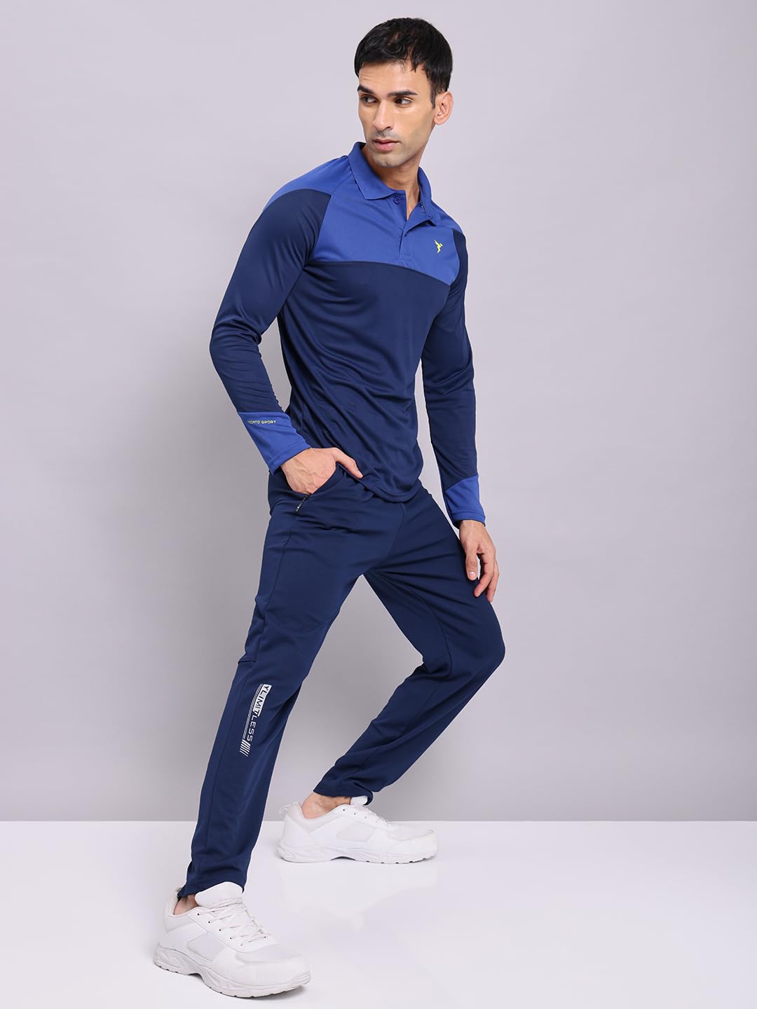 TECHNOSPORT Men's Regular Fit Active Track Pant - (MPOR15NVY2XL_Navy_2XL) Pack of 1 3