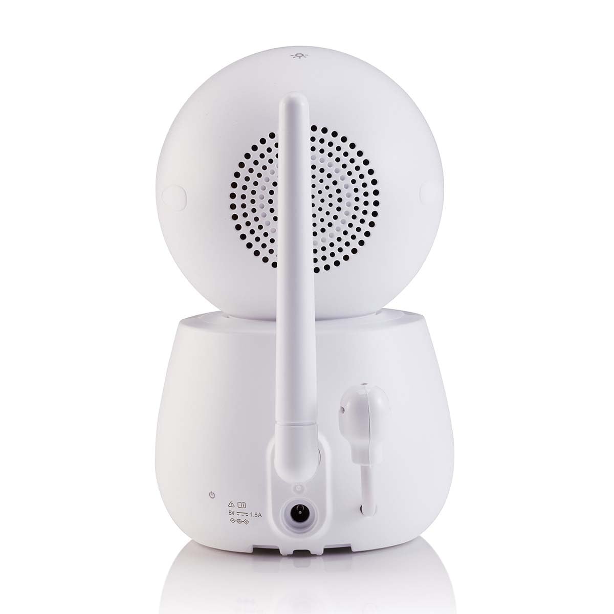 Alecto DVM2060 - Babyphone Dual Mode con fotocamera e app - Display a colori da 5" - Full HD (1080p) - Fotocamera controllabile a distanza con zoom digitale fino a 10x - Bianco