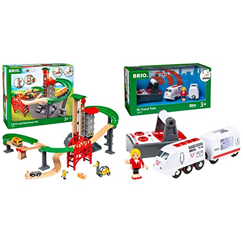 BRIO World Großes Lagerhaus-Set mit Aufzug
BRIO World 33510 IR Express Reisezug