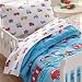 Wildkin 88079 4Piece Toddler Bed-in-A-Bag, 100% Microfiber Bedding Set, Comforter, Flat Sheet, Fitted Sheet, & Pillowcase