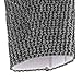 Yunseity Bling Rhinestone Microphone Handle Cover, Sparkly Mic Decorative Sleeve Wrap for Microphone with Fabric and Glass, for Weddings, Parties, Travel, TV Live Programs (Black)