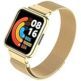 ★☆【Fácil instalación】: la pulsera Xiaomi Mi Watch Lite 2/ Redmi Watch 2 no necesita herramientas para ajustar la pulsera a un tamaño adecuado, super imán, imán que tiene un muy buen agarre. El imán que mantiene la pulsera cerrada es lo suficientemente fuerte como para mantenerlo cerrado durante el día.