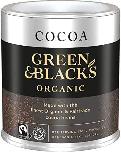 Green & Black's Organic Cocoa Powder, Fairtrade, 125 g (1-Pack)