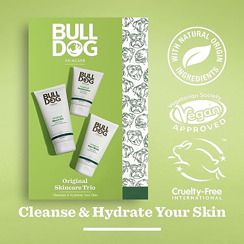BULLDOG SKINCARE - Original Skincare Trio Gift Set for Men | All Day Hydration Kit - Image 4
