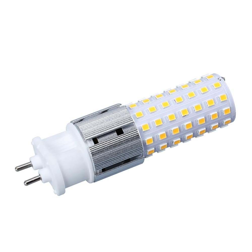 Jiaxu luces de amplio voltaje 10 unids/lote resaltar AC85-265V G12 LED lámpara de maíz 15W 96LED-2835SMD lámpara halógena de repuesto 150W Bombillas para el hogar ( Talla : Natural white )