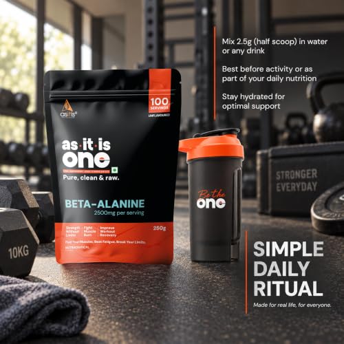 Asitis Nutrition Store AS-IT-IS One Beta Alanine Unflavoured 250g - Image 3