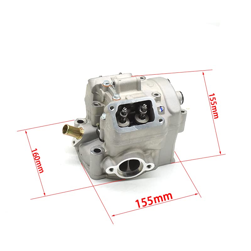 Parti del motore del motociclo Testa del cilindro Valvola a molla Bilanciere Albero adatto for ZONG-SHEN-Motor racing NC250 ZS177MM 250cc 4 tempi Ka-yo(Cylinder head cover)